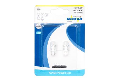 Лот: 17294658. Фото: 1. Светодиодные Лампы T10 W5W Narva... Оптика и освещение