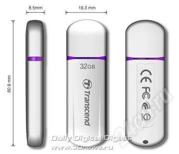 Лот: 687930. Фото: 1. 32Gb Transcend JetFlash 620 скоростная. USB-флеш карты