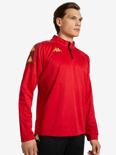 Лот: 22442778. Фото: 1. Толстовка мужская Kappa, Красный. Легкие куртки, толстовки