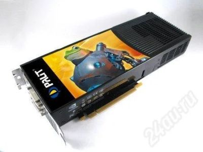 Лот: 670977. Фото: 1. Palit GeForce 9800 GX2 1024Mb... Видеокарты