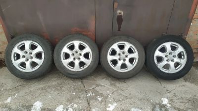 Лот: 15643113. Фото: 1. Колёса R15 Субару Продано. Шины на дисках