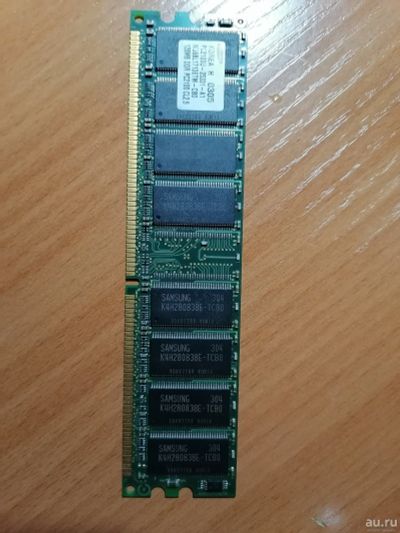 Лот: 17083534. Фото: 1. DDR 1 Samsung 128Mb PC2100U CL2... Оперативная память