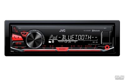 Лот: 13348252. Фото: 1. JVC KD-X330BT бездисковое головное... Автомагнитолы