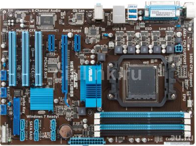 Лот: 13981071. Фото: 1. Комплект ASUS M5A78L/USB3 + AMD... Материнские платы