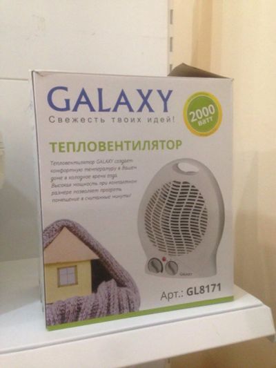 Лот: 9176918. Фото: 1. Обогреватель Galaxy. Обогреватели бытовые