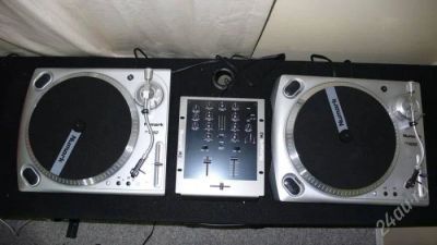 Лот: 1908374. Фото: 1. DJ пульт 2х Numark tt1650 + Mixer... DJ-оборудование