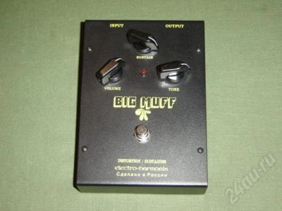 Лот: 558710. Фото: 1. electro harmonix Big Muff Russia... Гитарные эффекты и комбоусилители