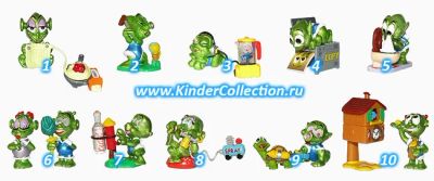 Лот: 7120867. Фото: 1. Киндер.Лунатики (1998). Игрушки