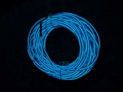 Лот: 4091402. Фото: 1. Гибкий неон 5,0 мм синий. Детали тюнинга
