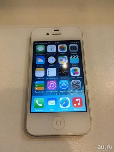 Лот: 8828039. Фото: 1. iPhone 4 8gb. Смартфоны