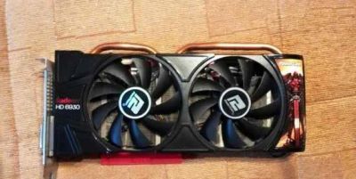Лот: 14343769. Фото: 1. Видеокарта Power color radeon... Видеокарты