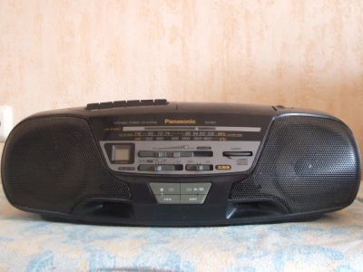 Лот: 5761068. Фото: 1. Магнитофон Panasonic CD AM/FM... Кассетные деки, магнитофоны