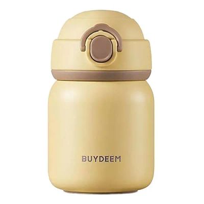 Лот: 24780644. Фото: 1. Термос BUYDEEM 200 мл, желтый... Термосы, термокружки, фляжки
