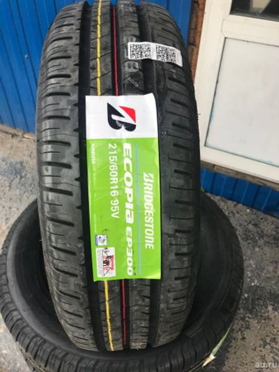 Лот: 17655021. Фото: 1. Летняя резина 215/60 R-16 "Bridgestone... Шины