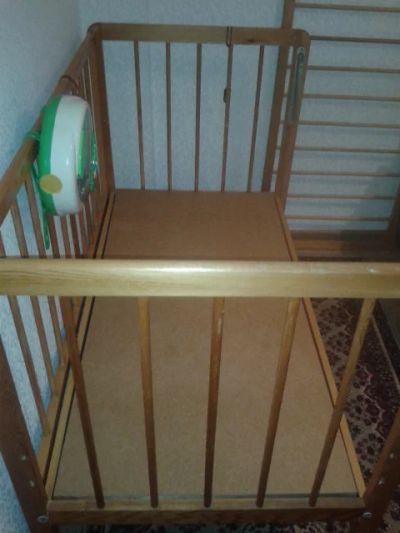 Лот: 6797380. Фото: 1. Кровать детская для новорожденного... Детские кровати и кроватки
