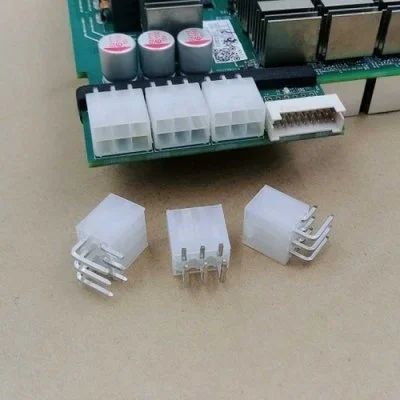 Лот: 17536091. Фото: 1. Разъем питания 6 pin для хэш-плат... Разъёмы