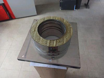 Лот: 16279921. Фото: 1. Монтажная площадка нерж.d 150... Дымоходы
