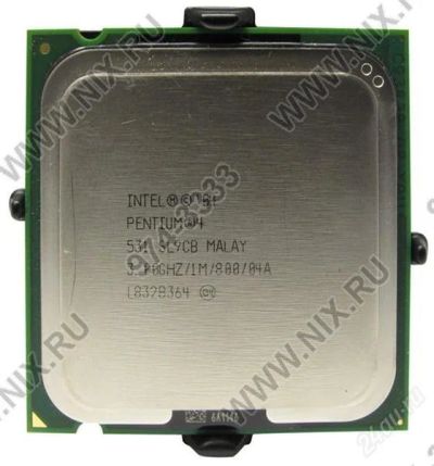 Лот: 2073661. Фото: 1. Intel Pentium 4 3Ghz 800 Mhz Soket... Процессоры