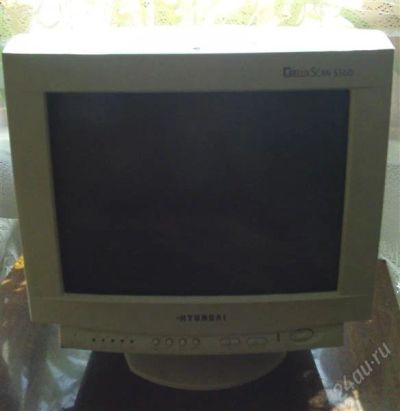 Лот: 903141. Фото: 1. Hyundai DeluxScan S560 (нерабочий... ЭЛТ-мониторы