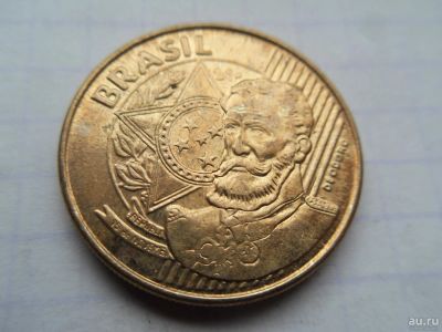 Лот: 10181936. Фото: 1. Бразилия 25 сентаво 2010. Америка