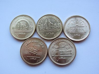 Лот: 14847712. Фото: 1. Египет 50 пиастров 2019 г набор... Африка
