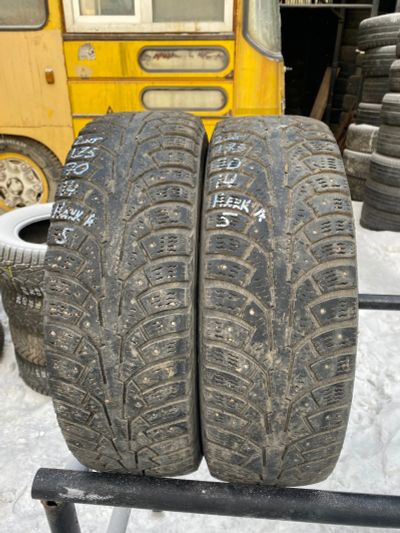 Лот: 21334112. Фото: 1. 2шт. 185-70-R14 Nokian Hakkapeliitta... Шины