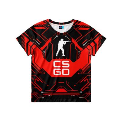 Лот: 11360208. Фото: 1. Детская футболка 3D "CS GO, Counter... Футболки, поло, топы, лонгсливы