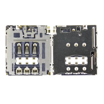 Лот: 25336913. Фото: 1. Коннектор SIM для Lenovo A8-50... Шлейфы, разъёмы