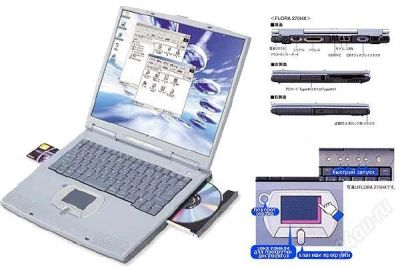 Лот: 1078879. Фото: 1. Ноутбук HITACHI PC7NW5. Ноутбуки