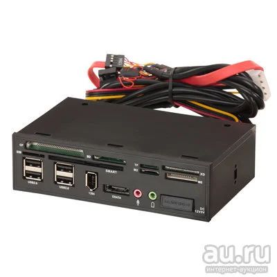 Лот: 13635262. Фото: 1. 5.25" internal cr-522 внутренний... USB хабы