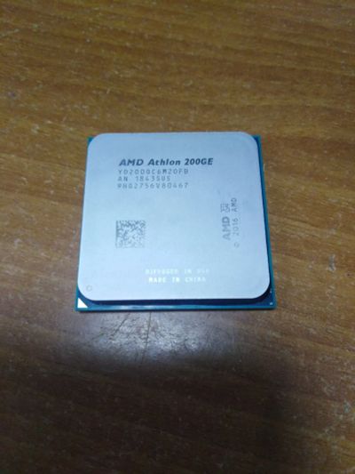 Лот: 21442972. Фото: 1. Процессор AMD Athlon 200GE (AM4... Процессоры