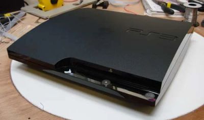 Лот: 4051338. Фото: 1. PS3 Slim 500Gb прошитая. Игровые приставки, консоли