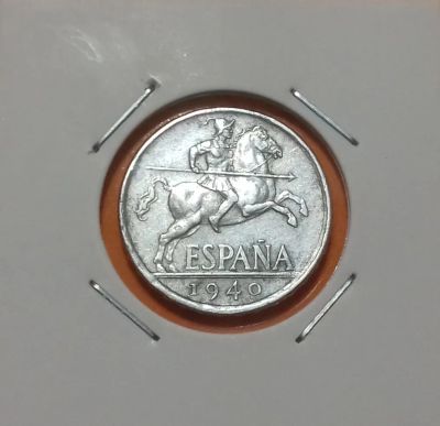 Лот: 19360424. Фото: 1. 10 сентимо 1940 года. Испания... Европа