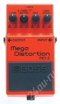 Лот: 344062. Фото: 1. BOSS Mega Distortion (MD-2). Гитарные эффекты и комбоусилители