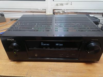Лот: 18220019. Фото: 1. denon avr-x1100w (неисправен). Ресиверы