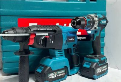 Лот: 20675373. Фото: 1. Набор Makita Перфоратор + Шуруповерт... Электроинструмент