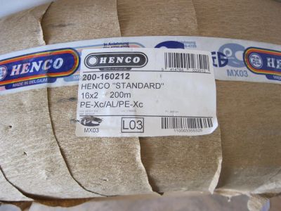 Лот: 7367377. Фото: 1. Труба металлопластиковая HENCO... Водопроводные и канализационные трубы