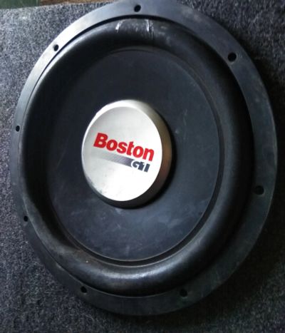 Лот: 19895821. Фото: 1. Сабвуфер 12" в коробе Boston G112-44... Сабвуферы