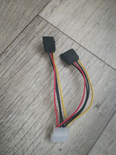 Лот: 15313379. Фото: 1. Кабель переходник molex 4pin 2... Шлейфы, кабели, переходники