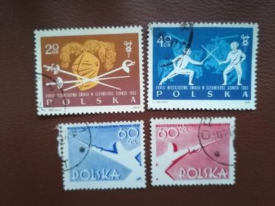 Лот: 25679779. Фото: 1. Польша. Марки спорт. Марки