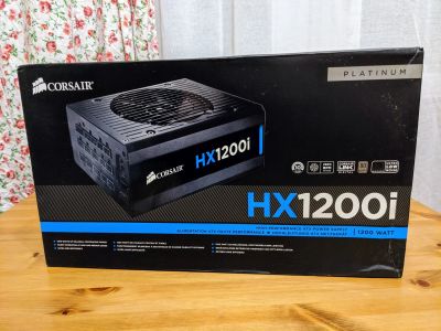 Лот: 15279811. Фото: 1. Блок питания Corsair HX1200i 1200W. Корпуса, блоки питания