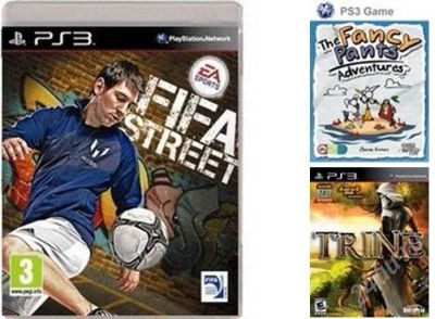 Лот: 1763962. Фото: 1. FIFA Street +The Fancy Pants Adventures... Игры для консолей