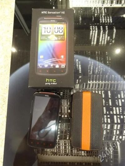 Лот: 2620461. Фото: 1. чехол HTC SENSATION кожанный от... Чехлы, бамперы