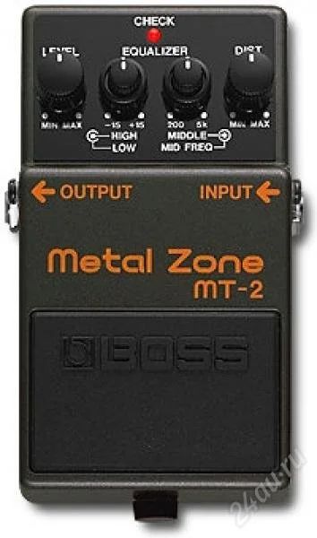 Лот: 4539944. Фото: 1. Boss Metal Zone MT-2. Гитарные эффекты и комбоусилители