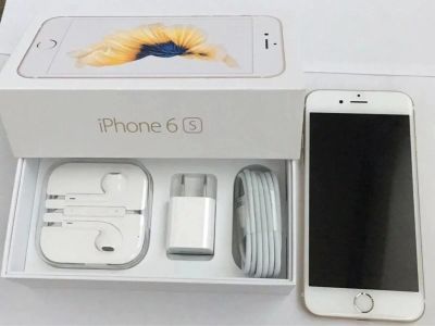 Лот: 9154772. Фото: 1. Apple iPhone 6s 16GB (золотистый... Смартфоны