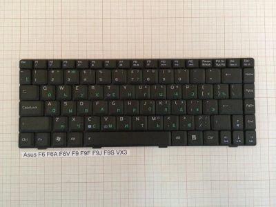 Лот: 5156116. Фото: 1. Клавиатура для ноутбука Asus F9... Клавиатуры для ноутбуков