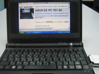 Лот: 823843. Фото: 1. Asus EE PC 701 4G. Ноутбуки