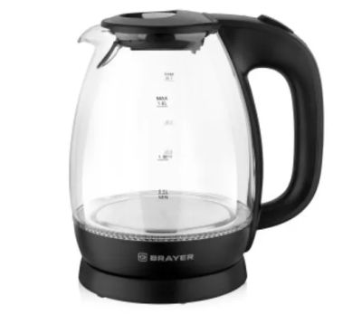 Лот: 24375103. Фото: 1. Чайник Brayer BR-1026 1,8л. 2200Вт... Укладка и стрижка волос, бритьё, эпиляция