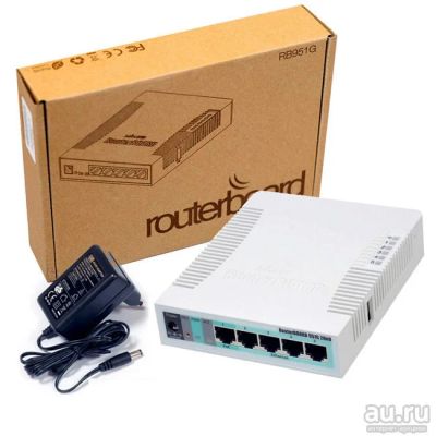 Лот: 13991211. Фото: 1. Wi-Fi роутер MikroTik RB951G-2HnD. Маршрутизаторы (роутеры)