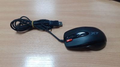 Лот: 24679644. Фото: 1. Игровая мышь A4-tech X7 USB, DPi... Клавиатуры и мыши